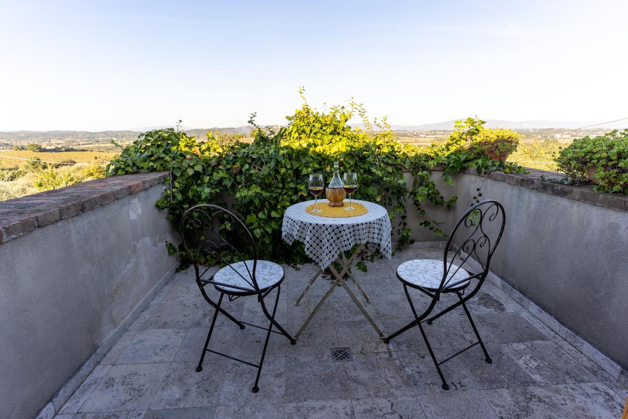 Apartmán Il Poggio Dell'Eremita Rigomagno Exteriér fotografie