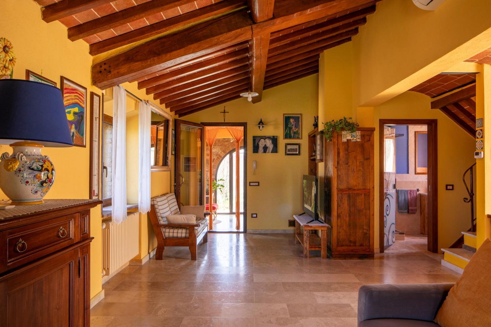 Apartmán Il Poggio Dell'Eremita Rigomagno Exteriér fotografie