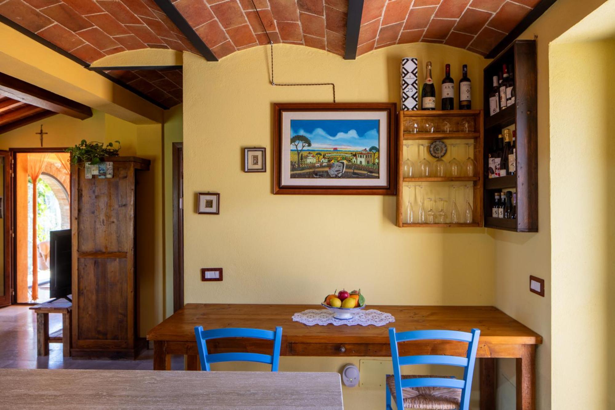 Apartmán Il Poggio Dell'Eremita Rigomagno Exteriér fotografie