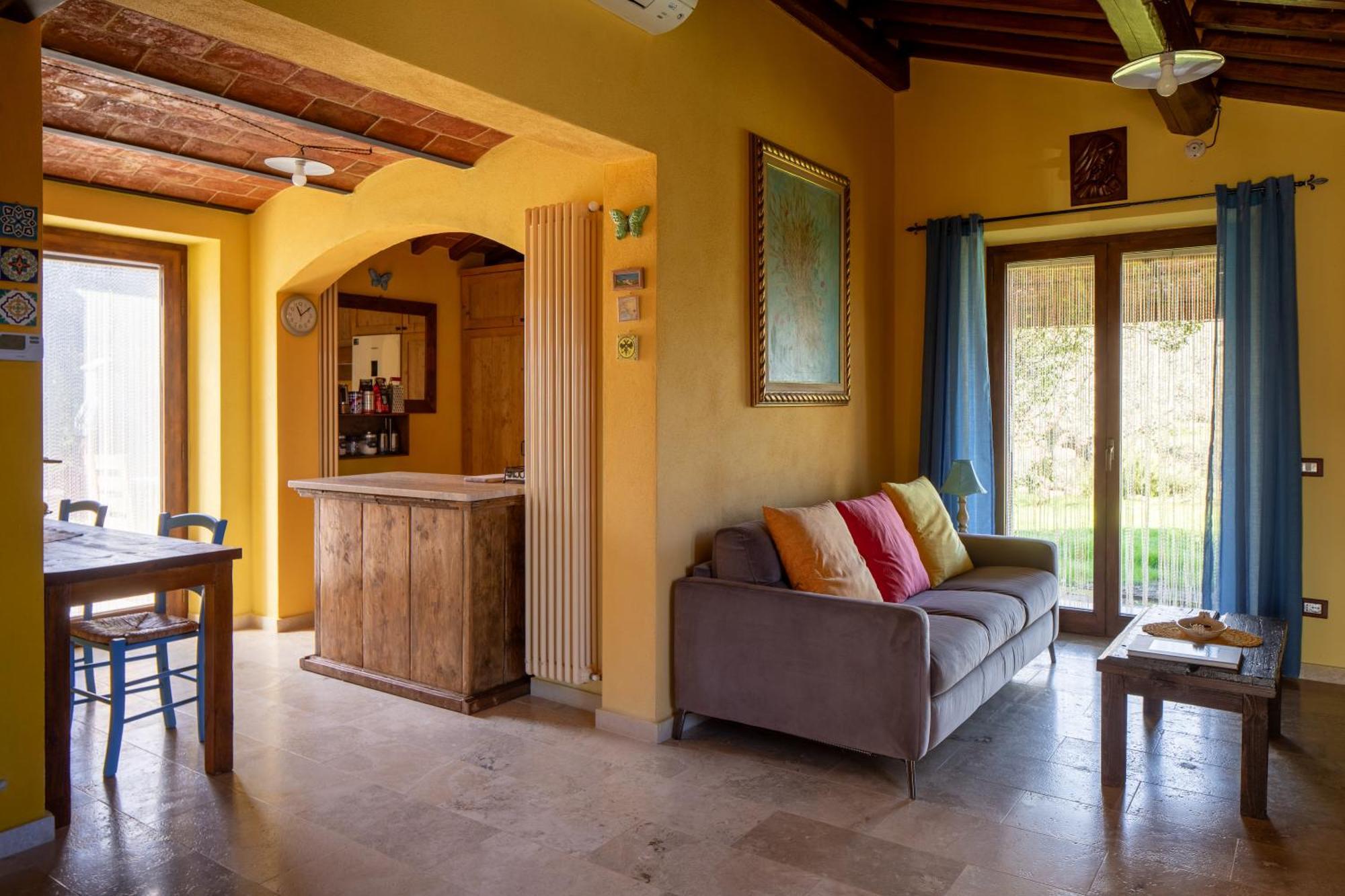 Apartmán Il Poggio Dell'Eremita Rigomagno Exteriér fotografie
